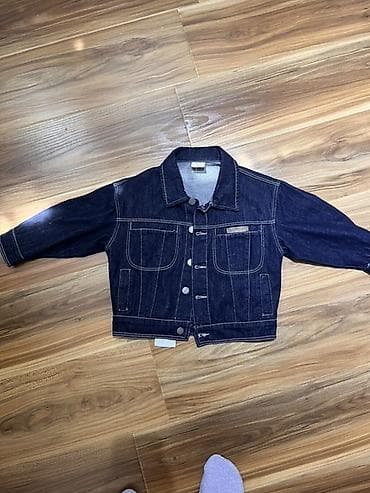 fred perry: Детская джинсовая куртка ROSTORY - Классическая модель из плотного — 1