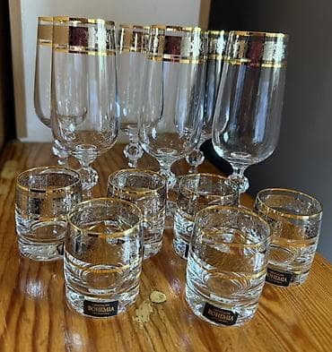 чешский: Набор бокалов и стаканов CRYSTALITE BOHEMIA (Czech Republic) - — 2