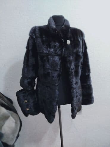 Прокат одежды: Шуба, Норка, Короткая модель, Италия, S — 3