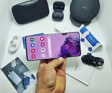 ssd 240: Samsung Galaxy S20, Б/у, 256 ГБ, цвет - Черный, 1 SIM, 2 SIM, eSIM — 3