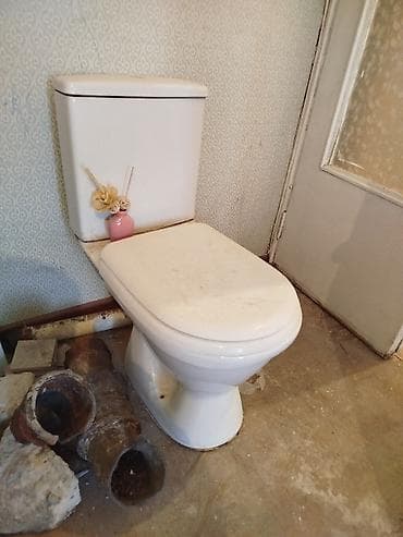 Унитаз Напольный, Материал: Фаянс