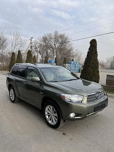 машина базар ош: Toyota Highlander: 2008 г., 3.3 л, Вариатор, Гибрид, Кроссовер — 1