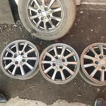 Железные Диски R 14 отверстий - 4, Б/у at lalafo.kg Железные Диски R 14 отверстий - 4, Б/у
