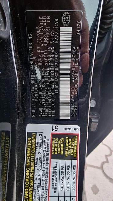 Унаа сатуу: Toyota Camry: 2020 г., 2.5 л, Автомат, Бензин, Седан — 10