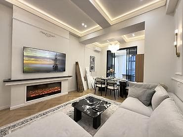 проект дома 2 этажа бишкек: 4 комнаты, 130 м², Элитка, 11 этаж, Дизайнерский ремонт — 3