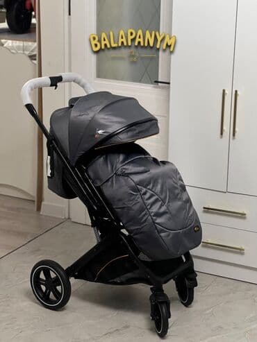 прогулочная коляска йо йо: Коляска, цвет - Серебристый, Новый — 1