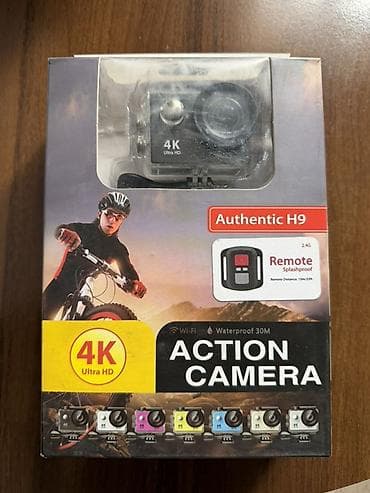 Техника жана электроника: Экшн‑камера 4K Ultra HD с Wi‑Fi и комплектом аксессуаров. Основные — 5
