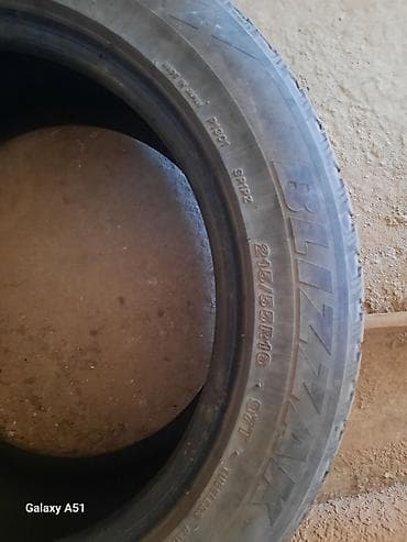Шины 215 / 55 / R 16, Зимняя шипованная, 1 шт, Легковые, Япония, Bridgestone — 3
