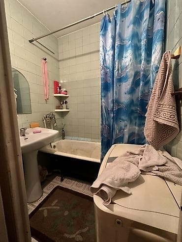 квартира кекрек: 2 комнаты, 49 м², 105 серия, 5 этаж, Старый ремонт — 8