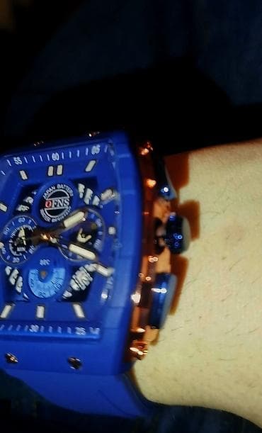 Бижутерия: Спорттук сааттар саат, Таймер жана секунда өлчөгүч, Суу өткөрбөөчү, Эркектердики, Жаңы — 2