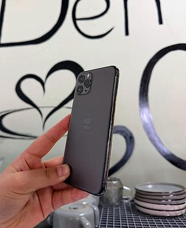 apple watch цена в бишкеке: IPhone 11 Pro, Б/у, 256 ГБ, Space Gray, Чехол, 72 % — 2