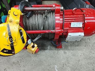 куплю лебедку: Электрическая канатная лебедка - Привод: электродвигатель с — 1