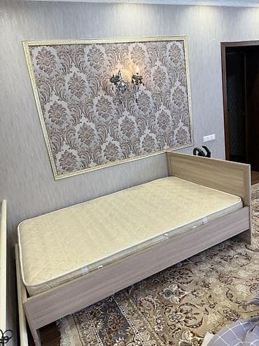 bunk bed: Односпальная кровать, Новый, С матрасом, длина - 200 см — 2