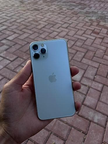 IPhone 11 Pro, Б/у, 64 ГБ, Серебристый, 71 %
