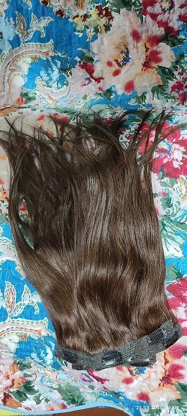 заколка резинка для волос: Аксессуар для волос, Парик, Женские, Материал: Текстиль, Новый — 2