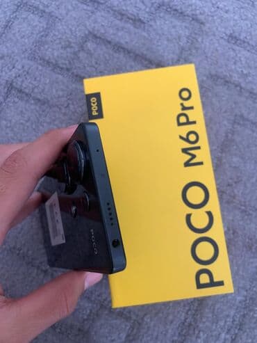 телефоны poko: Poco M6 Pro, Жаңы, 256 ГБ, түсү - Кара, 2 SIM — 5