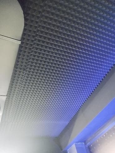 поролон пирамида: Акустический поролон, Другой бренд, Тип поверхности: Пирамида, Платная доставка — 8