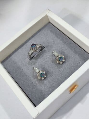 свадебные наборы ручной: Серебро 925 пробы Размеры имеются Есть доставка по городу и — 6