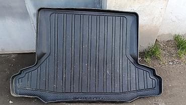 Родные Резиновые Полики Для багажника Subaru, цвет - Черный, Новый, Самовывоз, Платная доставка
