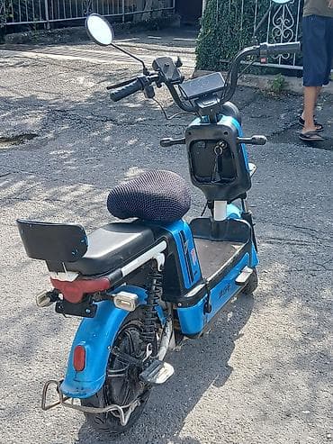 буу скутер: Веломопед 50 куб. см, Электро, Б/у — 3