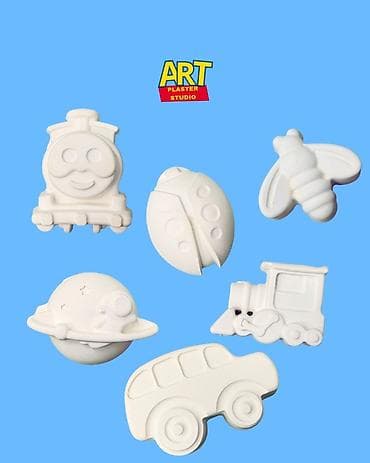 Набор гипсовых фигурок для раскрашивания ART Plaster Studio - Белые