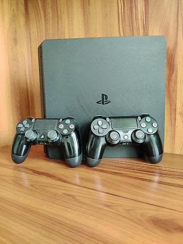 dualshok 3: Игровая консоль Sony PlayStation 4 Slim. Прошитая с двумя — 2
