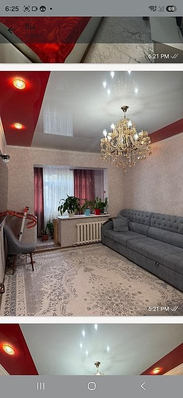 2 bedroom: Продаю 3‑комнатную квартиру.СОБСТВЕННИК АЛАМЕДИН 1. - Планировка — 10