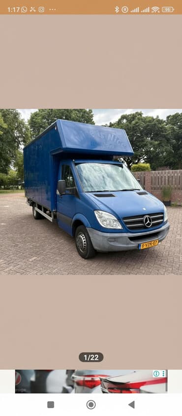 Легкий грузовик, Mercedes-Benz, Стандарт, 3 т, Б/у