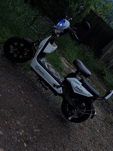 касилка бу: Электроскутер Panda (белый) из минусов : надо поменять заднию — 1