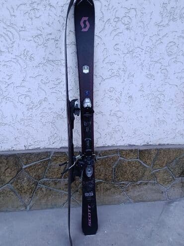 лыжа цена в бишкеке: Salomon, Универсальные, С креплениями, Б/у — 4