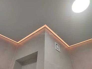 Натяжной потолок: Натяжной потолок Матовое, 3D потолки, Глянцевое Бесплатная консультация, Бесплатный замер, Гарантия — 9