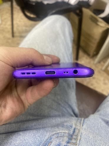 Redmi, Redmi 9, Б/у, 64 ГБ, цвет - Синий, 2 SIM — 3