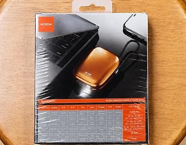 core i7 10700: 🔋 Продаю новый Power Bank MOXOM 10000mAh (22.5W) ✅ Новый — 2