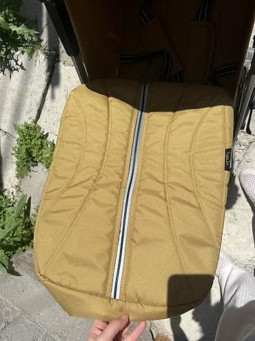 Коляскалар: Прогулочная коляска (цвет горчичный) - Легкая и маневренная рама — 4