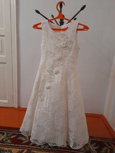 сумка для женщин: Детское платье, цвет - Белый, Б/у — 1