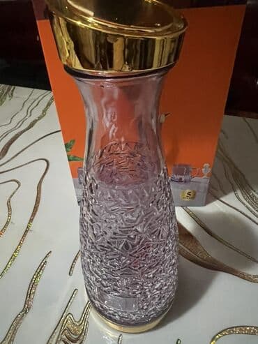 Паркет: Набор для напитков 5 предметов. Состав: - графин с крышкой-дозатором — 2