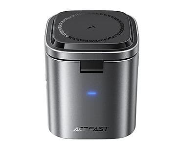 gan зарядка: ACEFAST GaN 80W — настольная зарядная станция 6‑в‑1 с тремя зонами — 5
