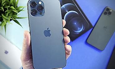 телефоны xiaomi redmi 10 с: IPhone 12 Pro Max, Б/у, 256 ГБ, Pacific Blue, 100 % — 2