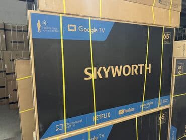 домашний антенна для телевизора: Телик Акция Телевизор - Skyworth 65Q66G 165 см 65" 4k матовый экран — 1