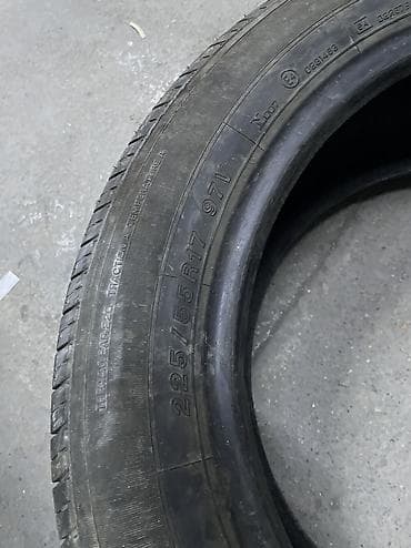 17: Шины 225 / 55 / R 17, Лето, Б/у, 1 шт, Легковые, Япония, Yokohama — 2