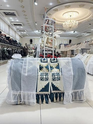 серебро комплекты: БЕШИК жабдууларынын турлору 😍 ( элита сайма жабдуу, хб, однотонный — 8