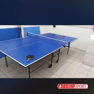 ракетка для настольного тенниса купить: FAMILY SPORT 🔹 Теннисный стол Olympic (StarLine) на роликах 🤩 🔸 В — 1