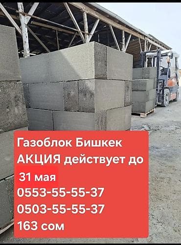 Газоблок, Неавтоклавный, 600x200x300, D700
