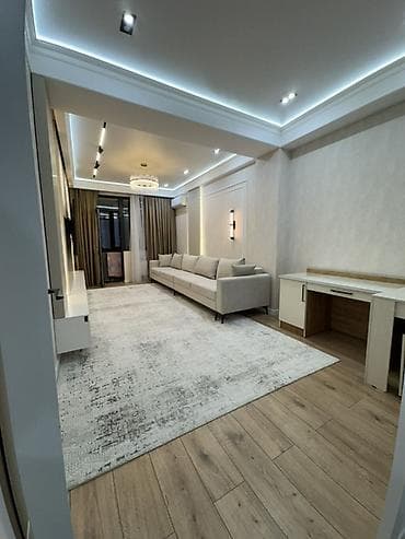 квартира эверест: 2 комнаты, 75 м², Элитка, 8 этаж, Дизайнерский ремонт — 2