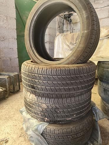 Транспорт: Летние автомобильные шины, комплект 4 шт.R18 245,45 новые ездил — 1