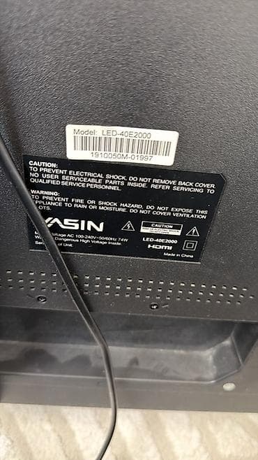 microlab 5 1: Телевизор YASIN LED-40E2000, диагональ 40" - Светодиодная панель — 2