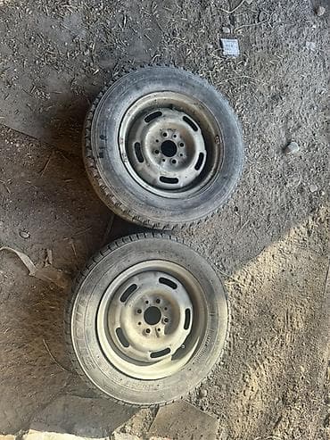 Колеса в сборе 165 / 70 / R 13, Всесезонная, Б/у, Запаска, Легковые, Железные, отверстий - 4