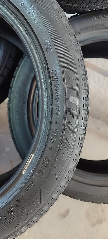 Шины 215 / 50 / R 17, Зима, Комплект, Легковые, Bridgestone — 3