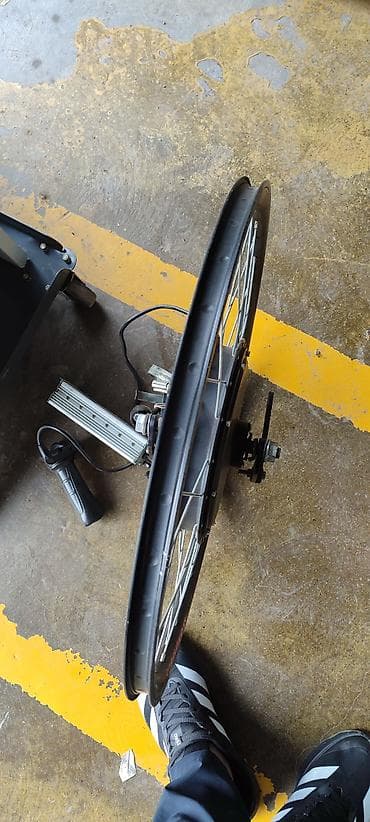 протоен: Переднее колесо с мотор-колесом MXUS 500ват 48в для электровелосипеда — 2