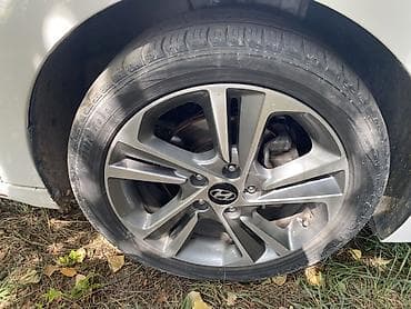 devo matiz: Литые диски Hyundai + летние шины 225/45 R17 - Оригинальные — 2